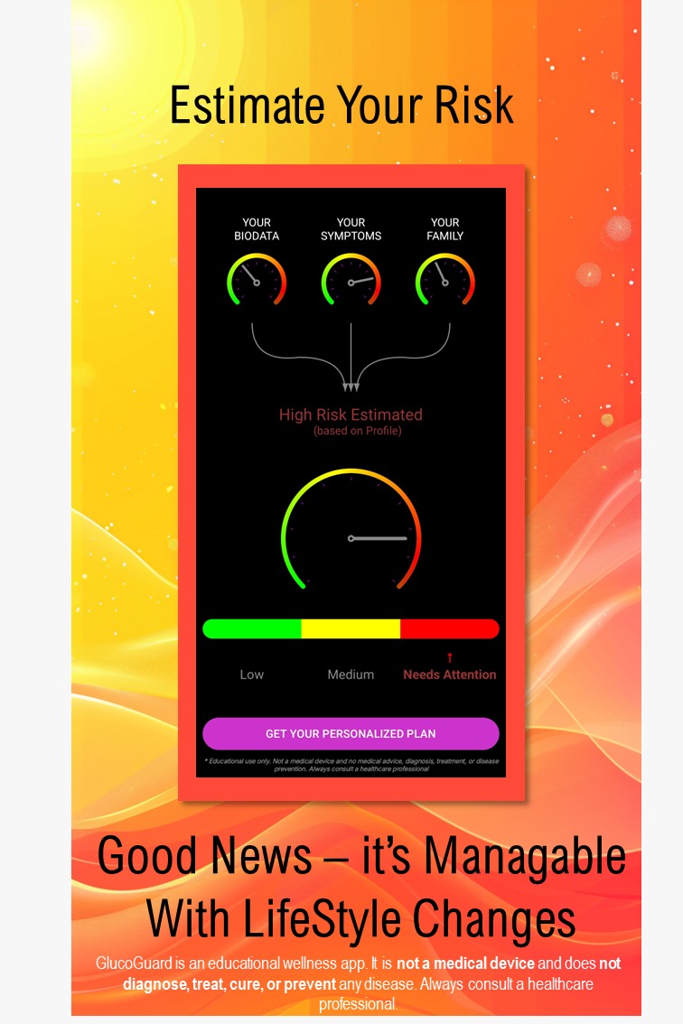 Gluco Guide app screen 3